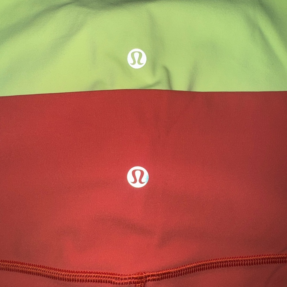 Lululemon Athletica Vibrant Orange Activewear